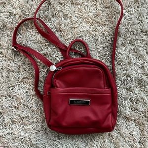 Kenneth Cole Reaction Mini Backpack - Red - Like New